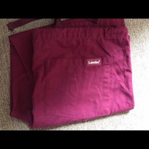 Landau Burgundy Scrub pants